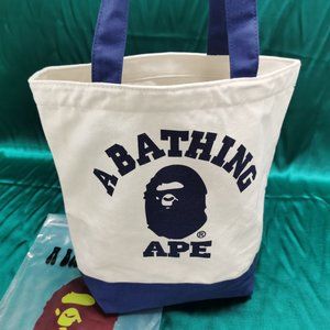 NWT bape canvas tote shoulder bag